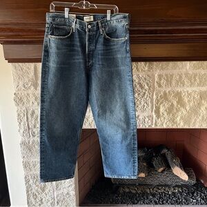 Agolde 90’s Crop Mid Rise Loose Straight